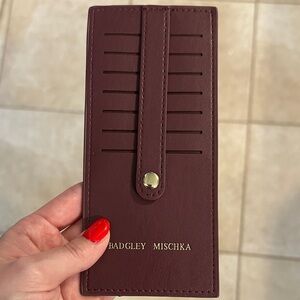Badgley Mischka Wine Card Holder